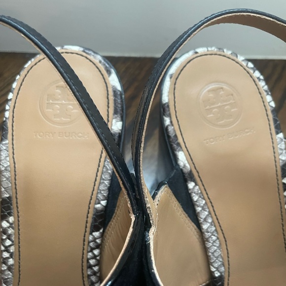 Tory Burch Leather & Suede Sandals (11) - Picture 6 of 11